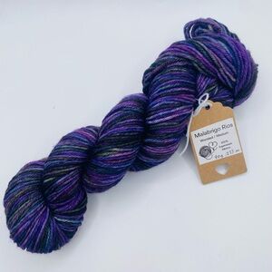 Malabrigo Rios Worsted Yarn - Purple and Blue